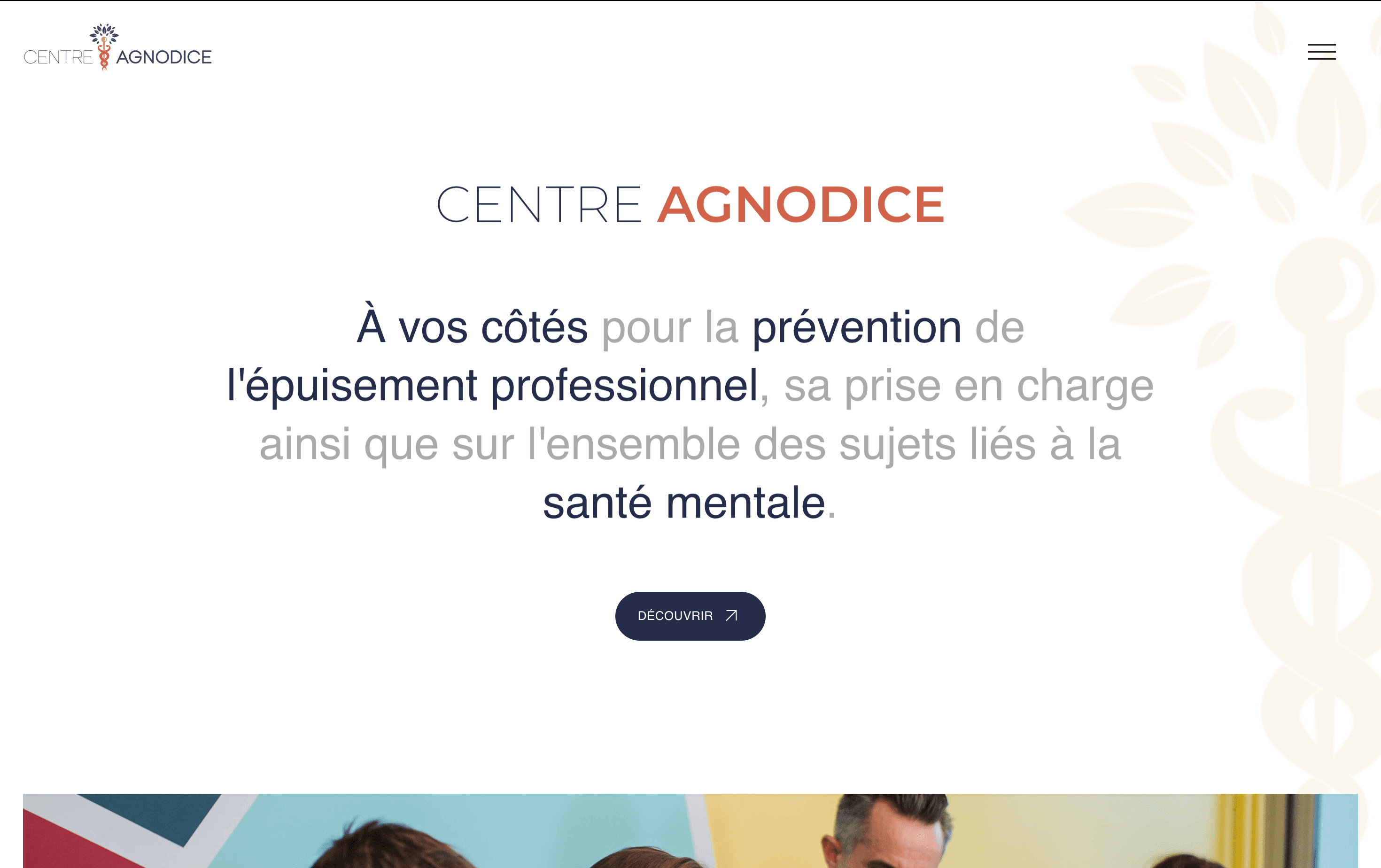 Centre Agnodice, site web