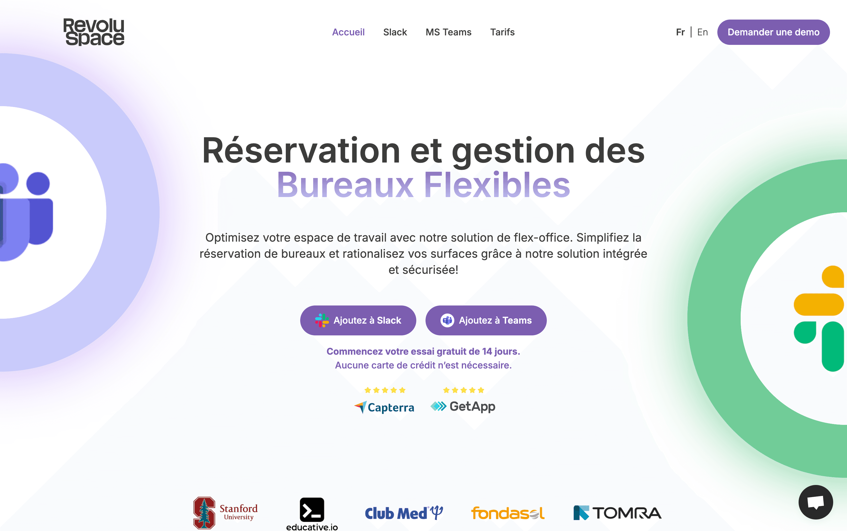 RevoluSpace, interface