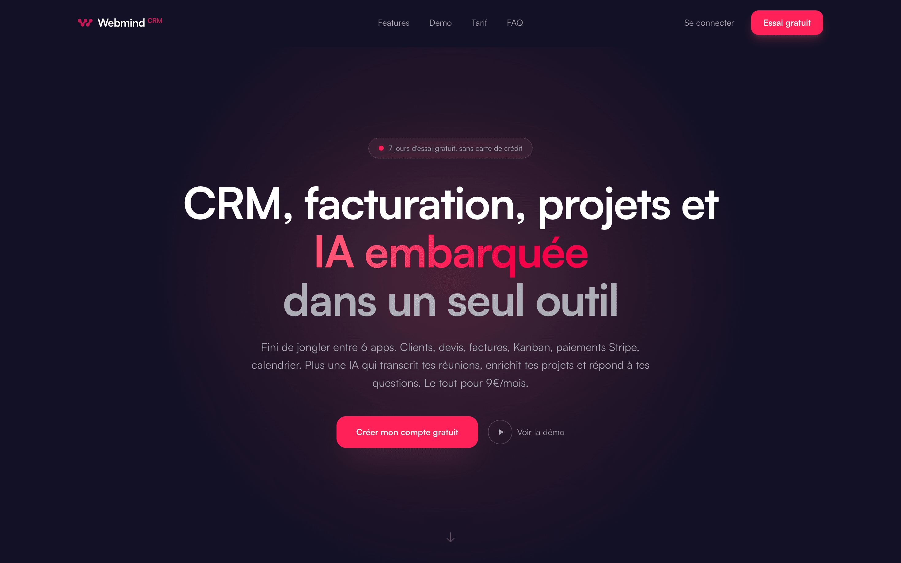 WebMind CRM, pipeline